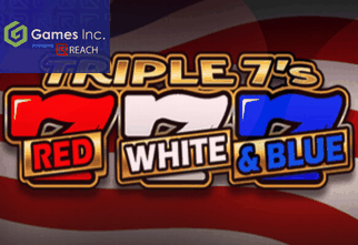 Triple 7 Red, White and Blue